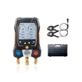 thumbnail image 3 of Digital Manifold Gauge Refrigeration Electic Refrigerant Meter Set With 2pcs Clamp Probes, 3 of 6