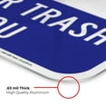 thumbnail image 6 of Please Don't Be A Litterbug Sign,, 6 of 8