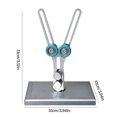 thumbnail image 3 of Portable Fishing Rod Winding Machine Support Stand Adjustable Fishing Tool Fishing Rod Epoxy Applicator Holder Easy Use, 3 of 4