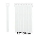 thumbnail image 1 of 10/30Pcs Long T-shaped Cable Tie Adhesive Wire Reusable Cable Storage Box Attaches Wire Fixing Strap Fastener Straps DIY white 10pcs, 1 of 6