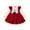 Red, variant on Gaexia Dresses for Girls ,Toddler Winter Girls Long Sleeve New Year Princess Dress Party Fashion Cute Clothes (Red,6-12 Months)