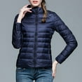 thumbnail image 4 of Niaviben Lightweight Puffer Jacket Women Cropped Puffer Jacket Women Quilted Jackets for Women Winter Coat Women Winter Jackets Womens Winter Jacket Womens Coats Winter Navy S, 4 of 4