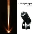 thumbnail image 3 of Foco LED de pared 250LM IP65 Impermeable Fiesta de iluminación de paisaje resistente a la intemperie 180 grados Lámpara giratoria de un haz para barra de jardín Luz blanca cálida Eigraketly HA011797-02B, 3 of 7