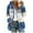 Blue, variant on Clothing 2025!Women's Fleece Jackets & Coats Plus Size Casual Color Block Plush Sweatshirt Zipper Hoodie Loose Blouse Warm Coat Winter Coats for Women