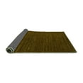 thumbnail image 2 of Ahgly Company Indoor Rectangle Abstract Green Modern Area Rugs, 2' x 5', 2 of 4