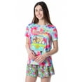 thumbnail image 7 of Scooby-Doo Womens' Mystery Machine Tie Dye Sleep Pajama Set Short, 7 of 7