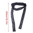 thumbnail image 3 of Lace Hair Scarf for Women Hand Tied Neck Scarf French Style Neckwear for Women Party Hairband Fashion Neckwear Necktie small white flowers, 3 of 4