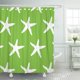 thumbnail image 1 of ABPHQTO Cortina de ducha Living Green Apple Beach Nautical Beach Starfish Room Sea Star 160x180 cm, 1 of 1