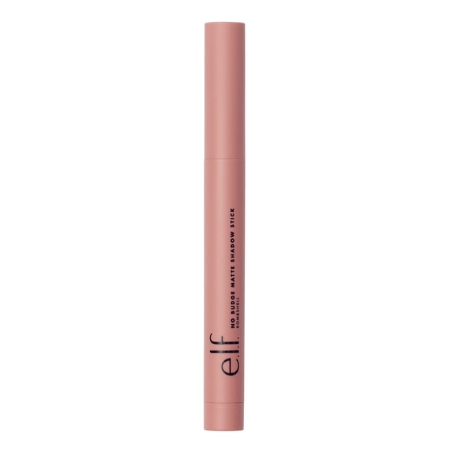 Sombra de ojos en crema en barra e.l.f. No Budge Matte Bombshell