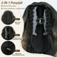 thumbnail image 3 of Extensión de cola de caballo ORSUNCER Claw 18 para cabello sintético rizado, 3 of 6
