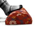thumbnail image 5 of Vintage Foot Rest, Flower Silhouettes on a Half Circle Scale Background Spring Blossom Theme, Non-Slip Backing Adjustable Ergonomic Memory Foam Leg Support for Office, Multicolor, by Ambesonne, 5 of 5
