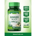 thumbnail image 3 of Nature's Truth Vitamins Ginger Root 550mg Herbal Supplement, 100 ct, 5-Pack, 3 of 5