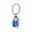 Rainbow, variant on Stainless Steel Lock with Key Urn Locket Cremation Jewelry for Ashes Urn Keyring Lockets for Ashes Keepsake Keychain Memorial Jewelry