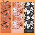 thumbnail image 3 of Pegatinas de feliz Halloween, etiquetas de sellado de calavera de bruja de calabaza para embalaje de regalo de vacaciones, etiqueta decorativa, 9x3CM, 30-90 piezas, 3 of 4