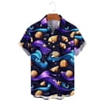 thumbnail image 6 of Enjoytime Mens Shirts Casual Printed Turndown Collar Short Sleeve Button Down Shirts Summer Wedding Beach Vacation Shirt, 6 of 6