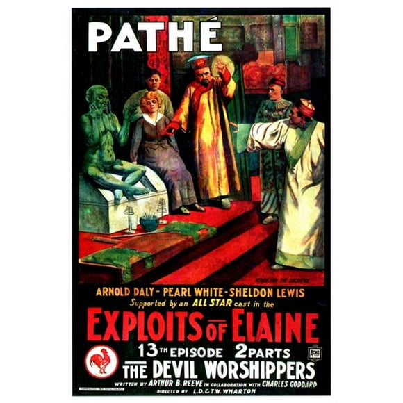 Pop Culture Graphics MOVEF6322 Exploits of Elaine Movie Poster Print, 27 x 40
