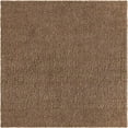 thumbnail image 1 of Unique Loom 3126243 8 Pi 2 Po x 8 Pi 2 Po Tapis Carré Shag Solide&44; Cacao, 1 of 4