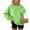 Fluorescent Green#010, variant on Womens Sweatshirt Dressy Casual Drop Shoulder Pullover Tunics Fall V Neck Long Sleeve Street Hoodies with Pocket Solid Color Clothes,Royal Blue S
