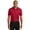 Red, variant on Port Authority Silk Touch Performance Pocket Polo-3XL (Carolina Blue)