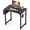 Black, variant on MCQ Computer Desk, Inch Home Office Desk, Gaming Writing Work from Home Study Desk