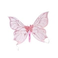 thumbnail image 3 of Ailes de Papillon pour Filles Ailes Fairy pour Fêtes à Thème de Carnaval Jeu de Rôle Rose, 3 of 10