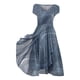 thumbnail image 2 of WILLBEST Vestidos de Lino para Mujer Vestido de Mujer Vestido Casual de Moda de Punto con Retazos Vestido de Mujer Extra Grande, 2 of 3