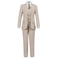 thumbnail image 2 of ETHAN 5 Piece Elegant Suit for Boys Wedding Dresses Slim Fit Formal Suit for Big Boys School Suit 16 Years, 2 of 6