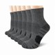 thumbnail image 1 of Chenchen Men's Athletic Ankle Socks Cushioned Quarter Running Mini Crew Socks for Men 6 Pairs, 1 of 1