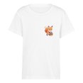 thumbnail image 4 of YunPes Short Sleeve T-Shirt for Girls Cute Squirrel Print Crewneck Tee Summer Casual Confortable Pullover Tops for Kids, 4 of 5