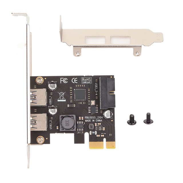 Tarjeta de expansión PCI-E a USB 30 Inductor de alta potencia Plug and Play tarjeta de expansión PCI-E estable para WIN8 para WIN81 para WIN10 para XP para WIN7