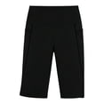 thumbnail image 6 of Hurx Capri Leggings with Pockets for Women Tummy Control Knee Length Leggings Yoga Pants Women Capri Pants Workout Black,XL, 6 of 7