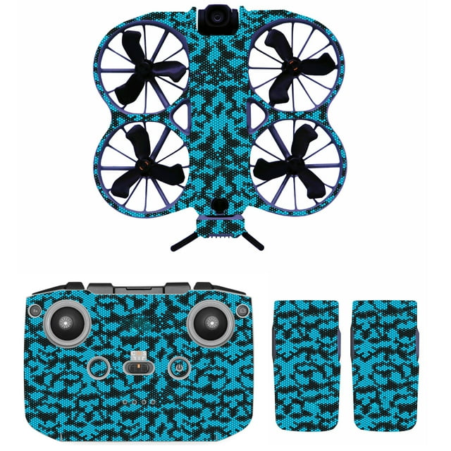 for DJI Neo 2 Sticker Kit, Waterproof Skin Decorative Decal for DJI Neo2 Drone, Controller & Batteries, Anti-Scratch Protective Film Accessories