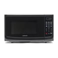 thumbnail image 1 of Farberware FM11BKA Horno microondas compacto para encimera 1.1 Cu. Pie. 1100 vatios con iluminación LED, bloqueo para niños, interior gris fácil de limpiar, negro, 1 of 5