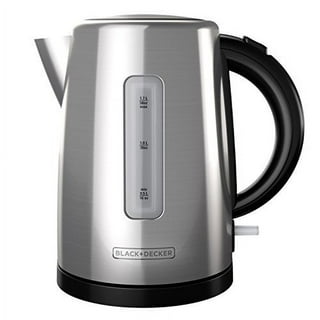 BLACK+DECKER Honeycomb Collection Rapid Boil 1.7L Electric Cordless Kettle  with Premium Textured Finish, White, KE1560W