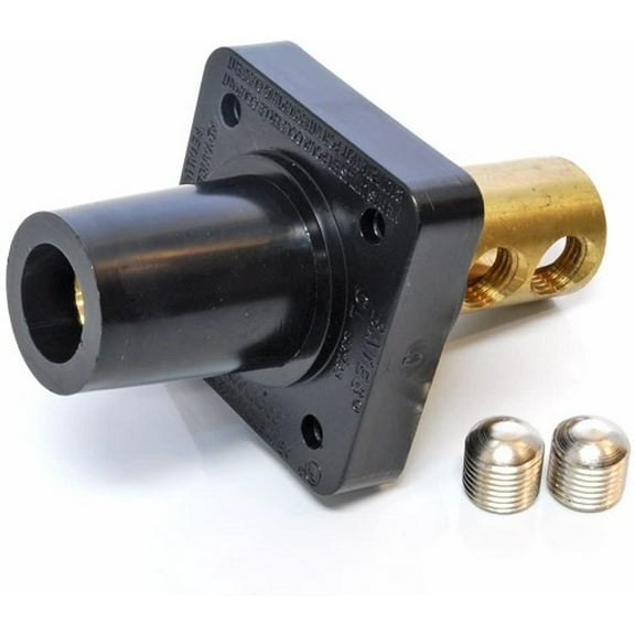 CL40FRB-AX CL Cam Type, Panel Mount,400A, 2/0 - 4/0 AWG, F - Black (A)