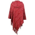 thumbnail image 3 of Augper Women's Shawl Wrap Poncho Ruana Cape Open Front Cardigan Shawls for Fall Winter, 3 of 4