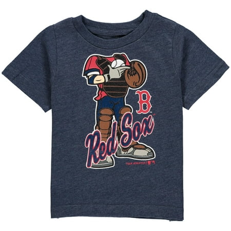 MLB Boston RED SOX TEE Short Sleeve Boys 50% Cotton 50% Poly Team Color (Best Month To Visit Boston)