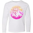 thumbnail image 3 of Inktastic Pigeon Forge, Tennessee- Mountains in Sunrise Colors Long Sleeve Youth T-Shirt, 3 of 5