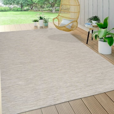 JONATHAN Y TSN100E-8 Ethan Modern Flatweave Solid Light Gray 8 ft. x 10 ft. Indoor/Outdoor Area Rug, Casual, Pet Friendly, Stain Resistant, Easy to Clean, for Patio, Living Room; Kitchen, Bedroom