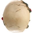 thumbnail image 4 of Estatua de resina de rosa de deseo de cráneo humano, esculturas de cabeza de tamaño pequeño, figuras coleccionables de cráneo, 4 of 5