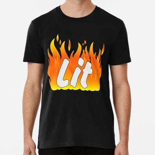 Dobre Brothers Merch Lit Fire Size S to 5XL Made in the USA T-Shirt
