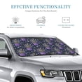thumbnail image 2 of Bingfone Lavender Flowers Car Windshield Sunshade,Sun Foldable Sun Shield Sun Visor for Car -, 2 of 8