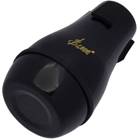 LUU-1Pc Tenor Trombone Straight Mute Plastic for Trombone Practice Music Instrument Accessory Sound Dampening for Tenor Trombones_SAI