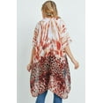 thumbnail image 2 of Riah Fashion Leopard Tie Dye Kimonos, 2 of 2