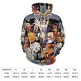 thumbnail image 2 of Looney Tunes Cartoons Hoodie 3D Print Pullover Hooded Long Sleeve Sweatshirts Tops Blouse with Pocket for Mens Womens, 2 of 7
