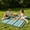 1-Style F, variant on Striped Waterproof Outdoor Picnic Mat, Absorbent Large Quick Dry Floor Mats, Cushioned Machine Washable Quick Dry Rug for Beach Grass and Family Outing