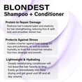 thumbnail image 2 of Peter Coppola Blondest Conditioner with Azulene, 12 oz - For Blonde, Silver & White Hair, 2 of 3