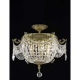 thumbnail image 1 of Elegant Lighting Esperanza 18" 3 Light Elegant Crystal Flush Mount, 1 of 1