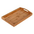 thumbnail image 1 of Bandeja de bambú perfecl Bandeja Rectangular para Servir Alimentos, 1 of 8