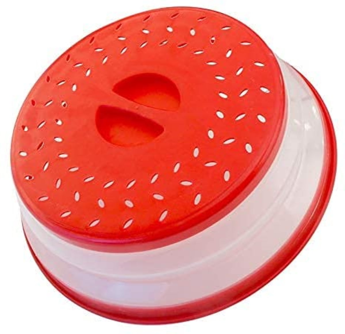 Microwave Plate Cover 10.5" Round Vented Collapsible DishwasherSafe